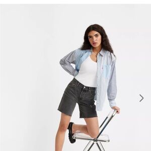 Levi's Women's vintage distressed 501 jean shorts